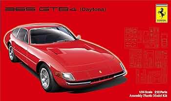 1/24 フジミ フェラーリ 365 GTB4 デイトナ Amazon | フジミ 1/24 フェラーリ 365GTS/4 デイトナ スパイダー
